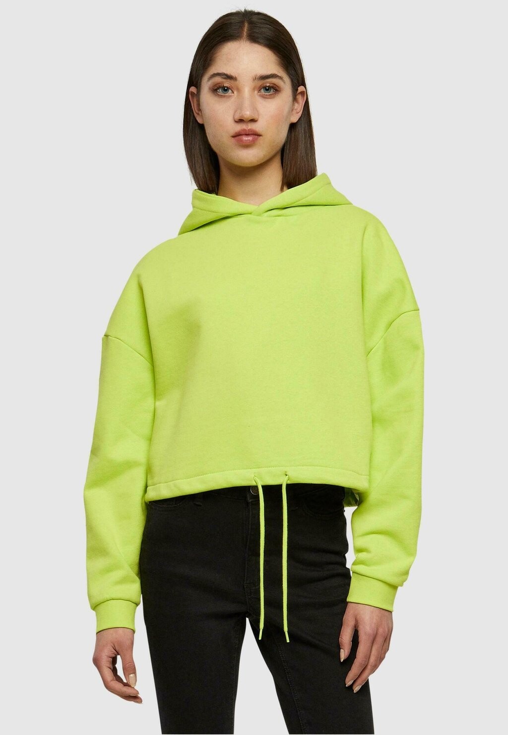 

Толстовка Urban Classics CROPPED, цвет frozenyellow
