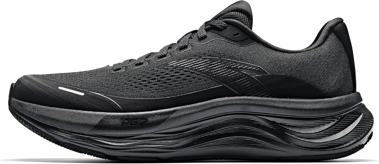 

Кроссовки для бега ANTA Men’s PG7 с амортизацией, комфортные, дышащие, для тренировок в спортзале и кросс-тренинга, черный