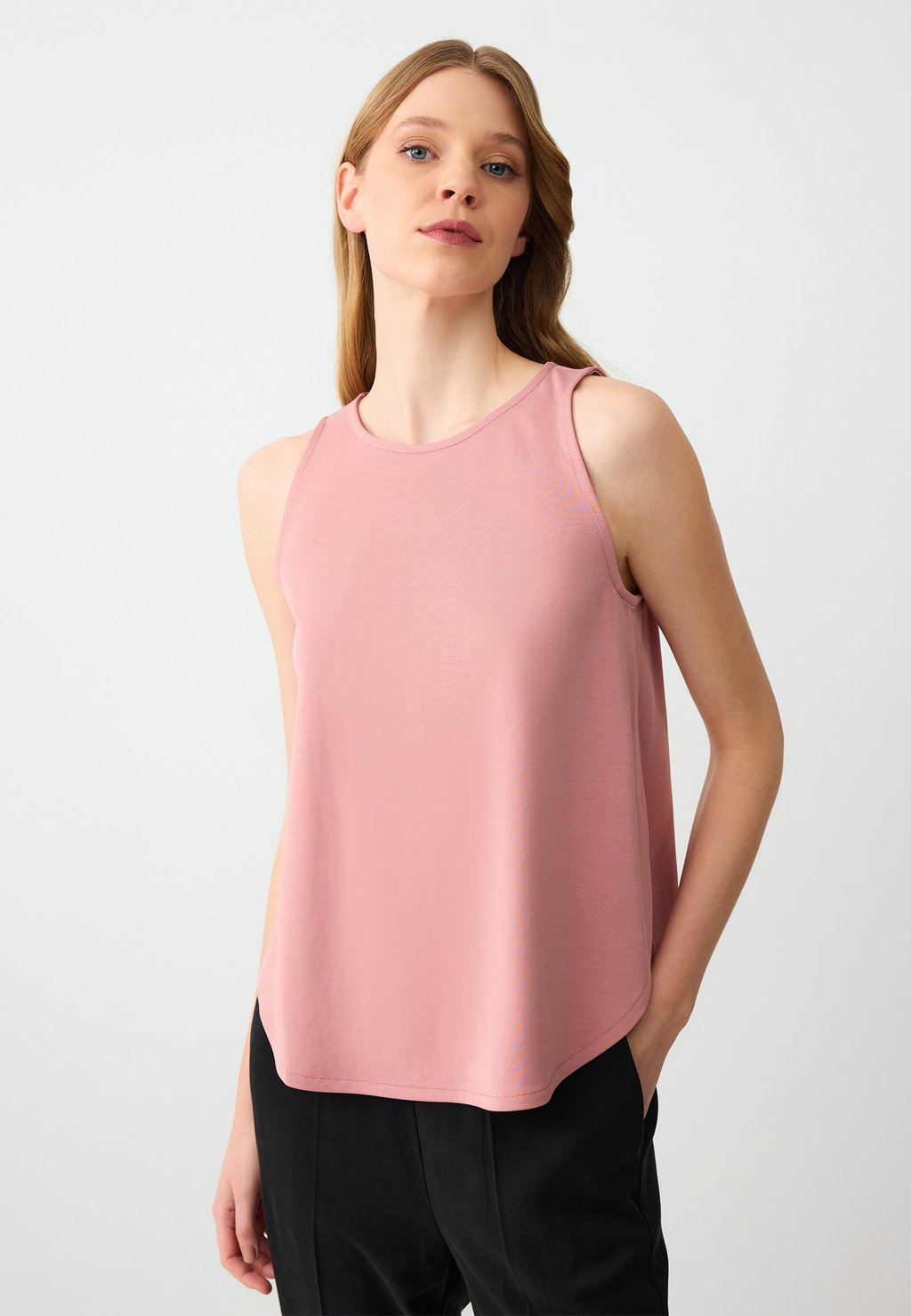 

Топ BLACK FLOWY SINGLET Jimmy Key, розовый