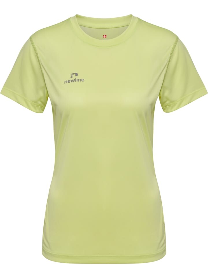 

Спортивная футболка Newline S/S Nwlbeat Laufen Damen, цвет luminary green