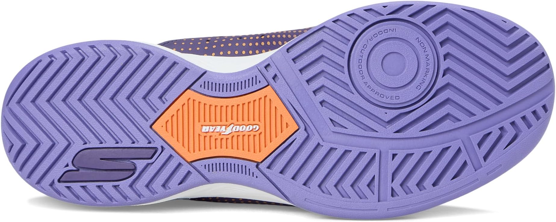 Кроссовки SKECHERS Skechers Hands Free Slip-ins Viper Court Reload, Purple/Coral — фото 3