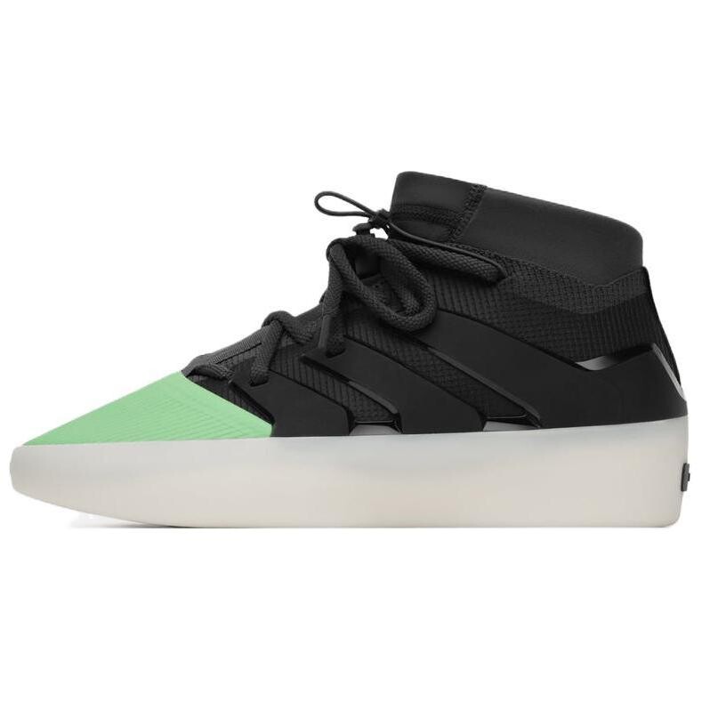 

Кроссовки Adidas Fear Of God Athletics I Basketball Miami Carbon, черный/зеленый