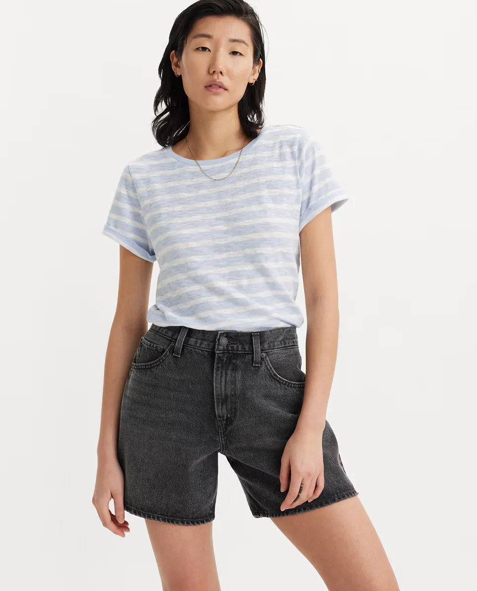 

Женская футболка с короткими рукавами Levi's, синий