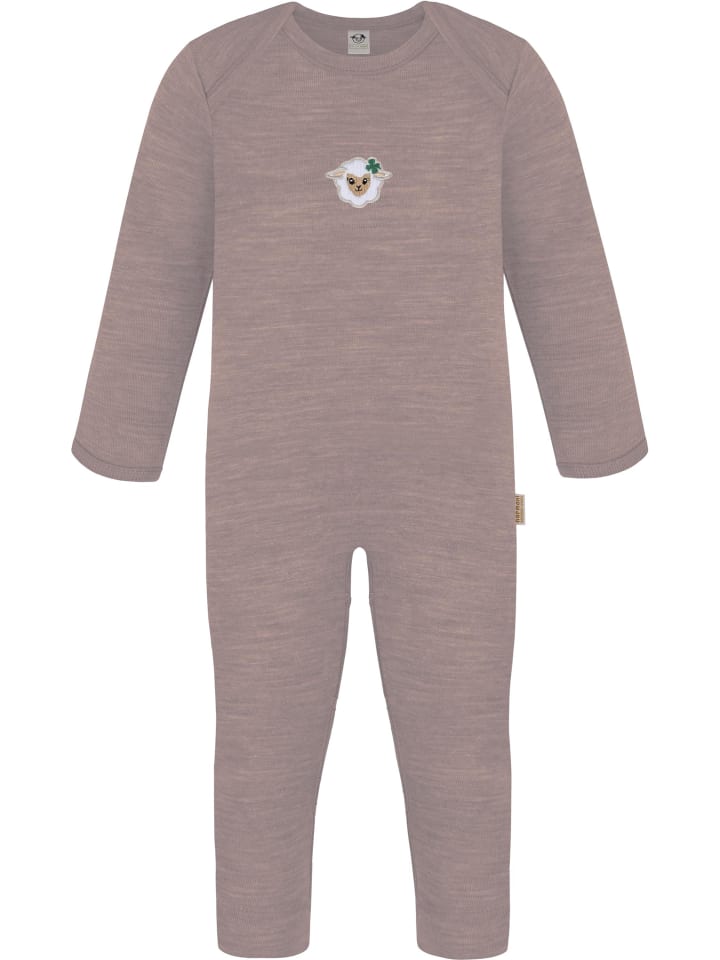 

Комбинезон из шерсти мериноса "Waverly" розового цвета Normani Outdoor Sports