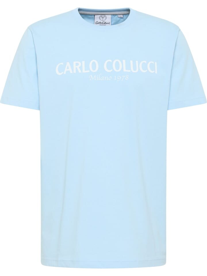 

Футболка Carlo Colucci, синий