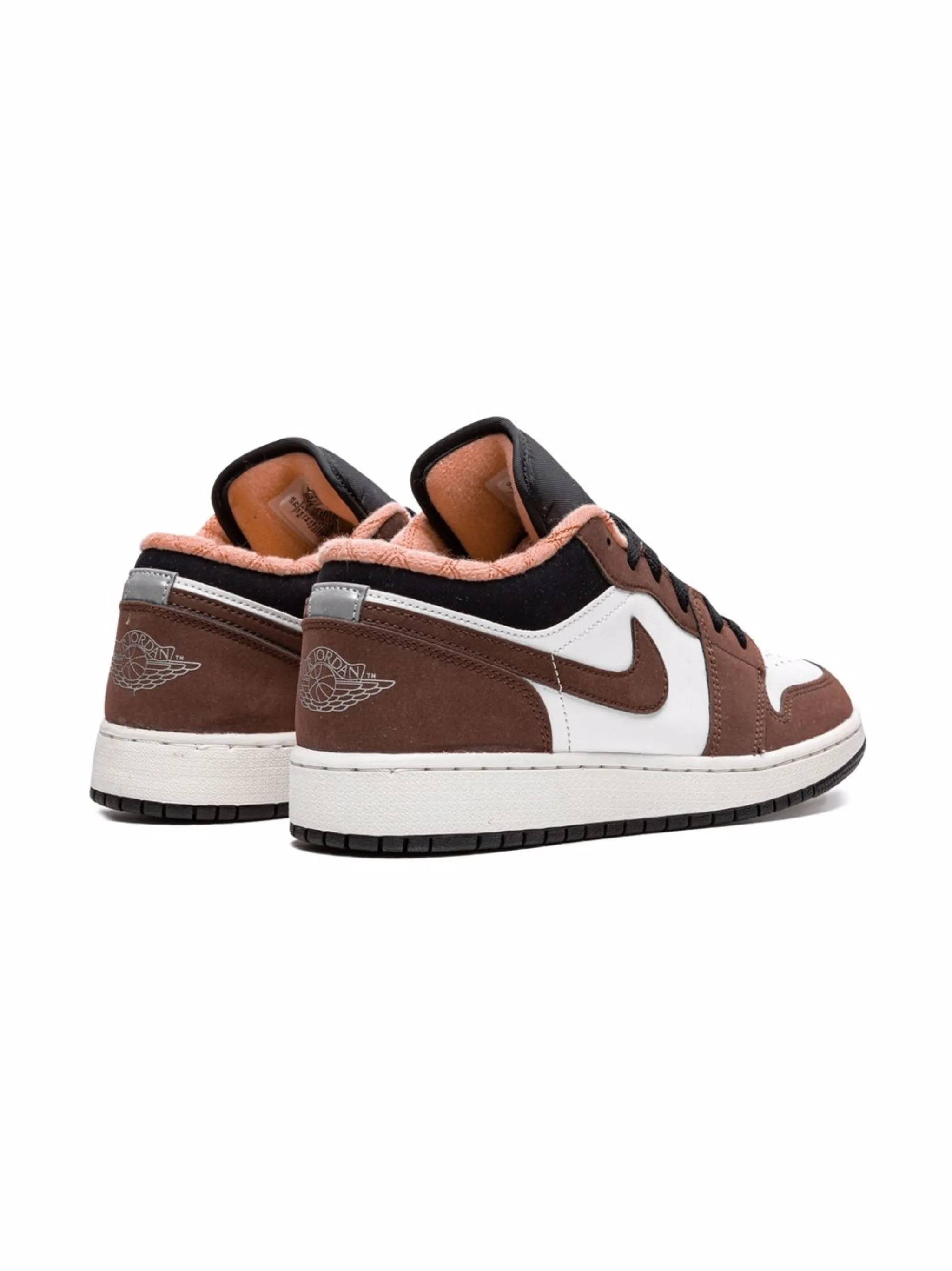 Кроссовки Air Jordan 1 Low SE Jordan Kids, коричневый — фото 3
