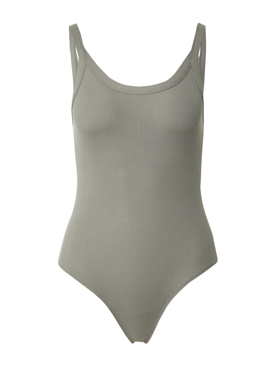 

Классический топ Girlfriend Collective Shirt Bodysuit, серый