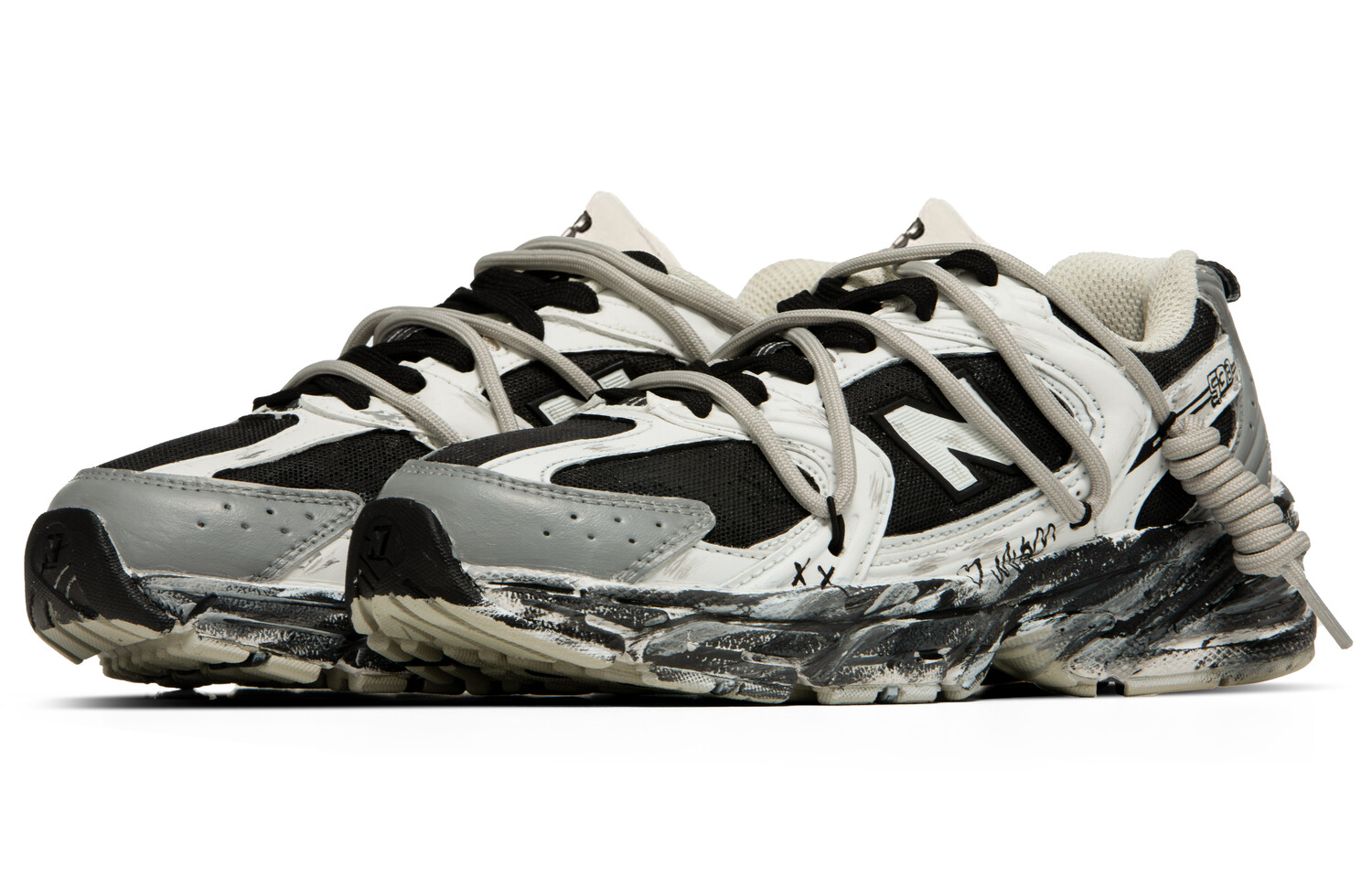

Кроссовки NB 530 унисекс с низким верхом белые/серые/черные New Balance, Черный, Кроссовки NB 530 унисекс с низким верхом белые/серые/черные New Balance