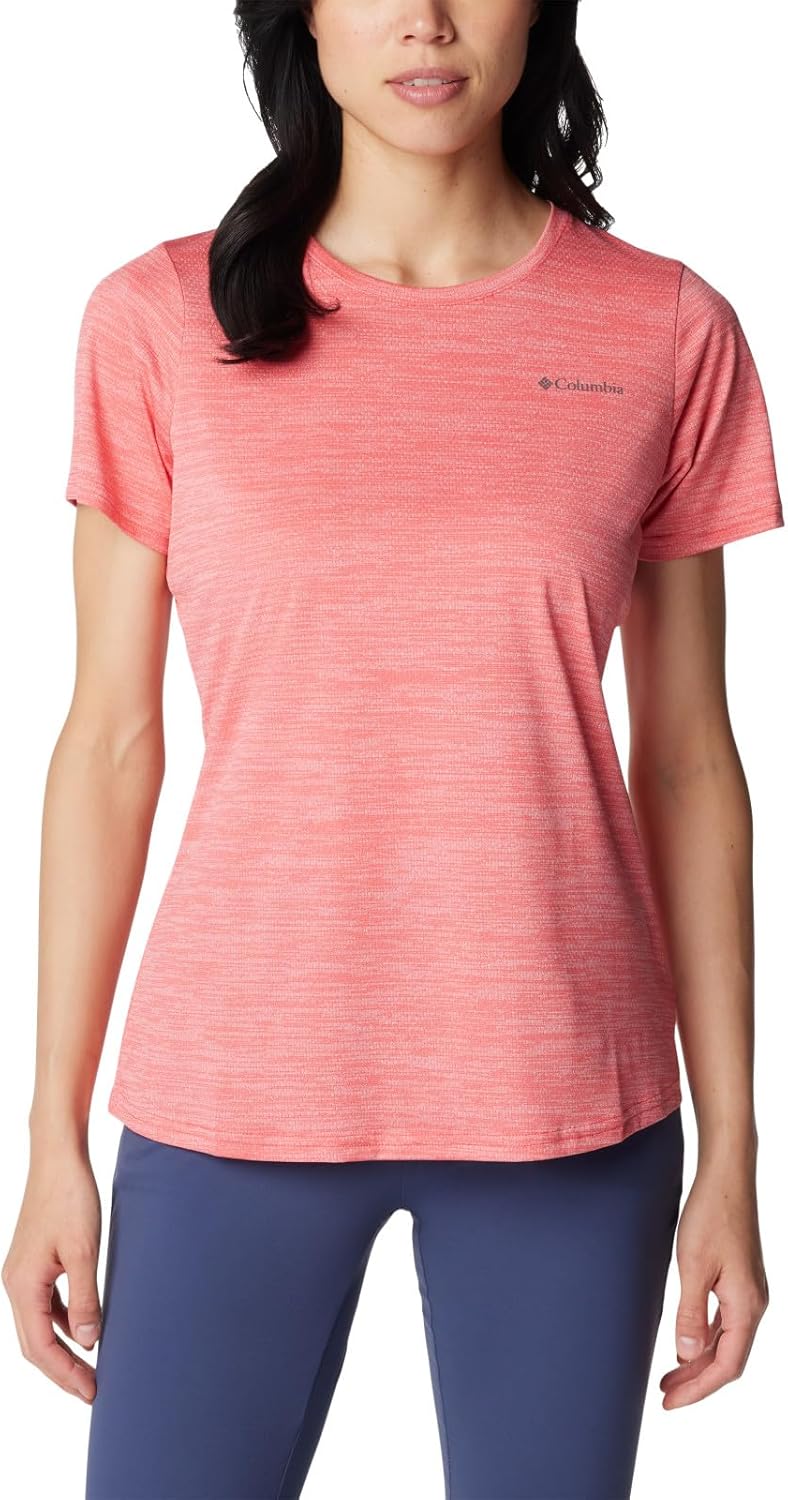 

Columbia Womens Alpine Chill Zero Футболка с коротким рукавом, Juicy Heather