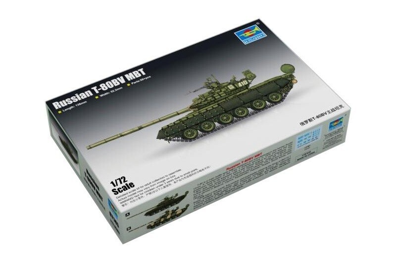 

Пластиковая модель российского танка ОБТ Т-80БВ (GXP-683054) TRUMPETER