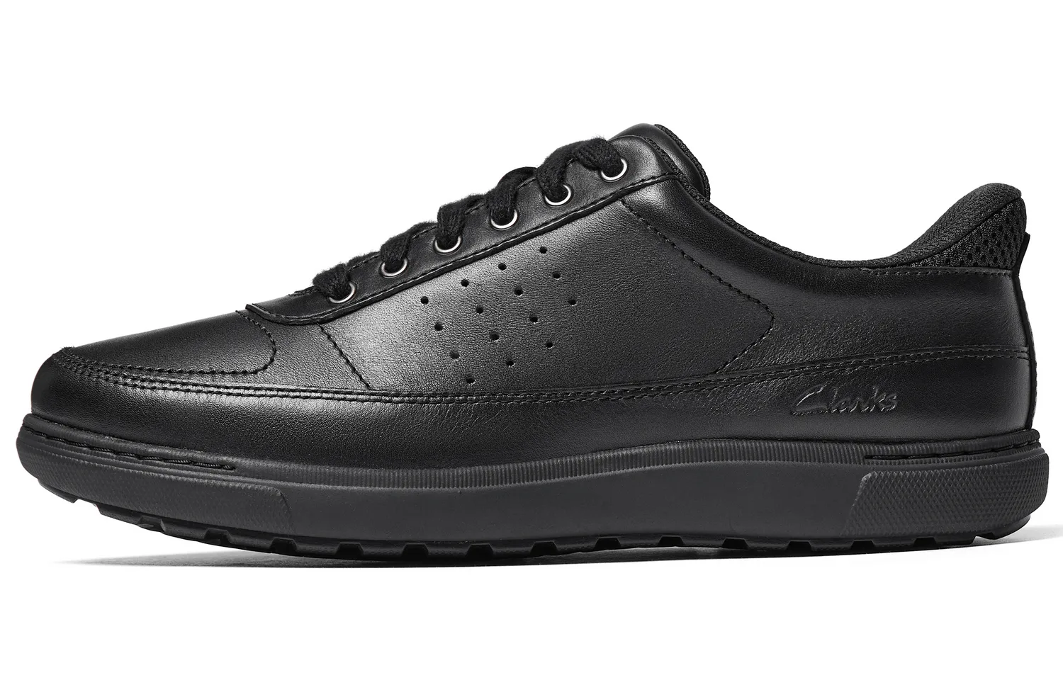 Мужские повседневные кроссовки low top Clarks, Black/Dark Brown 261877587