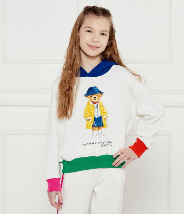 

Толстовка детская Polo Ralph Lauren с фирменным принтом, мультиколор