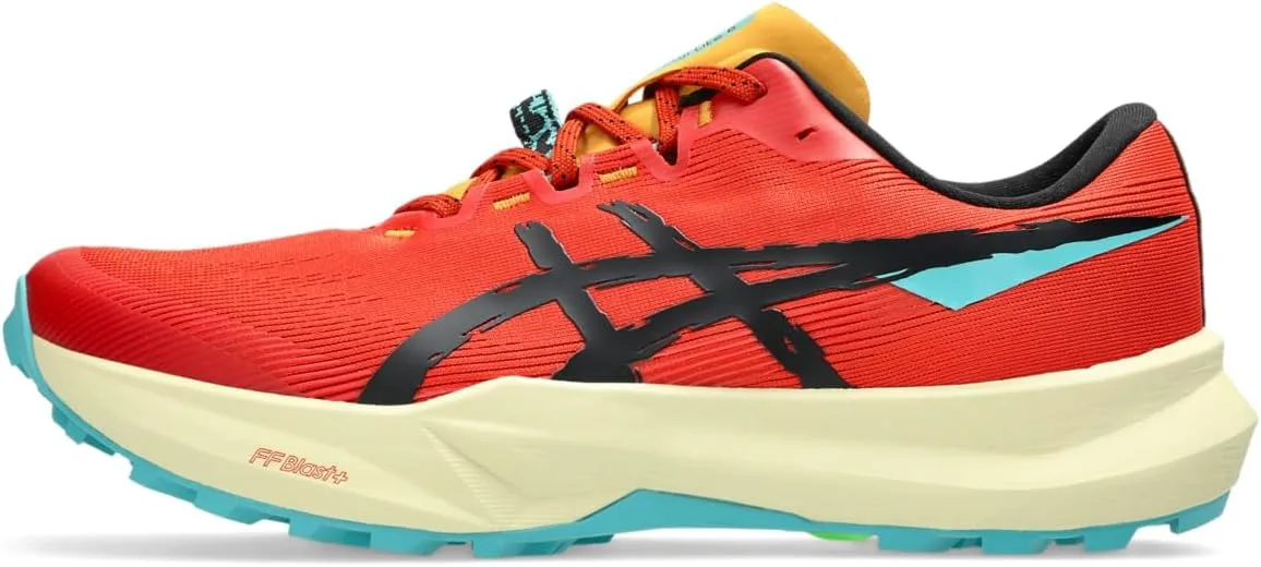 Мужские кроссовки для трейлового бега ASICS Fuji LITE 6, красный/черный