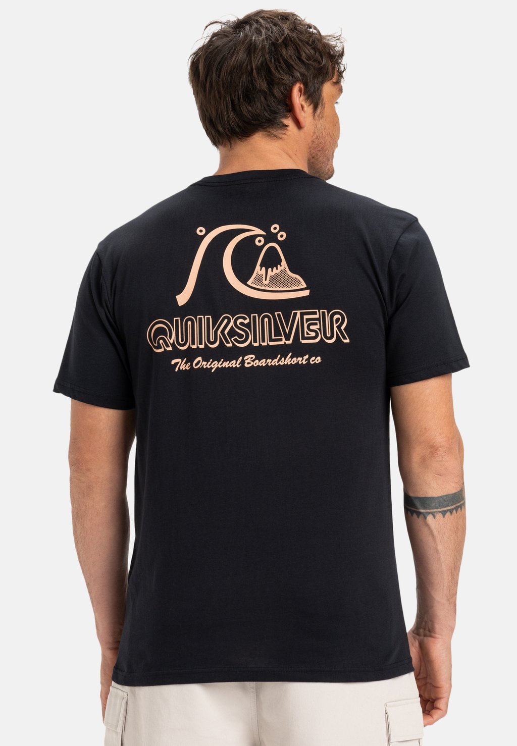 

Футболка с принтом EVO ORIGINAL Quiksilver, черный