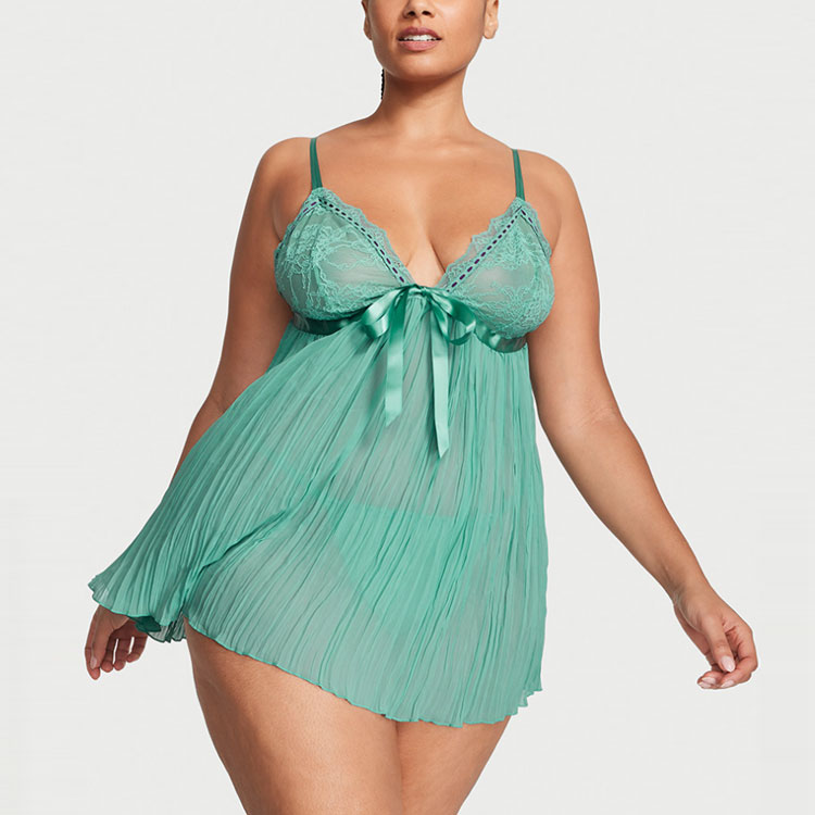 Комплект нижнего белья Victoria's Secret бирюзовый — фото 2