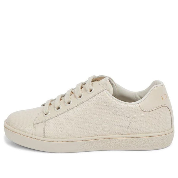 

Кроссовки gg ace sneakers 'white' Gucci, белый
