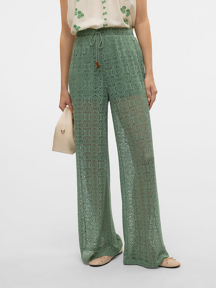 

Тканевые брюки Vero Moda, зеленый
