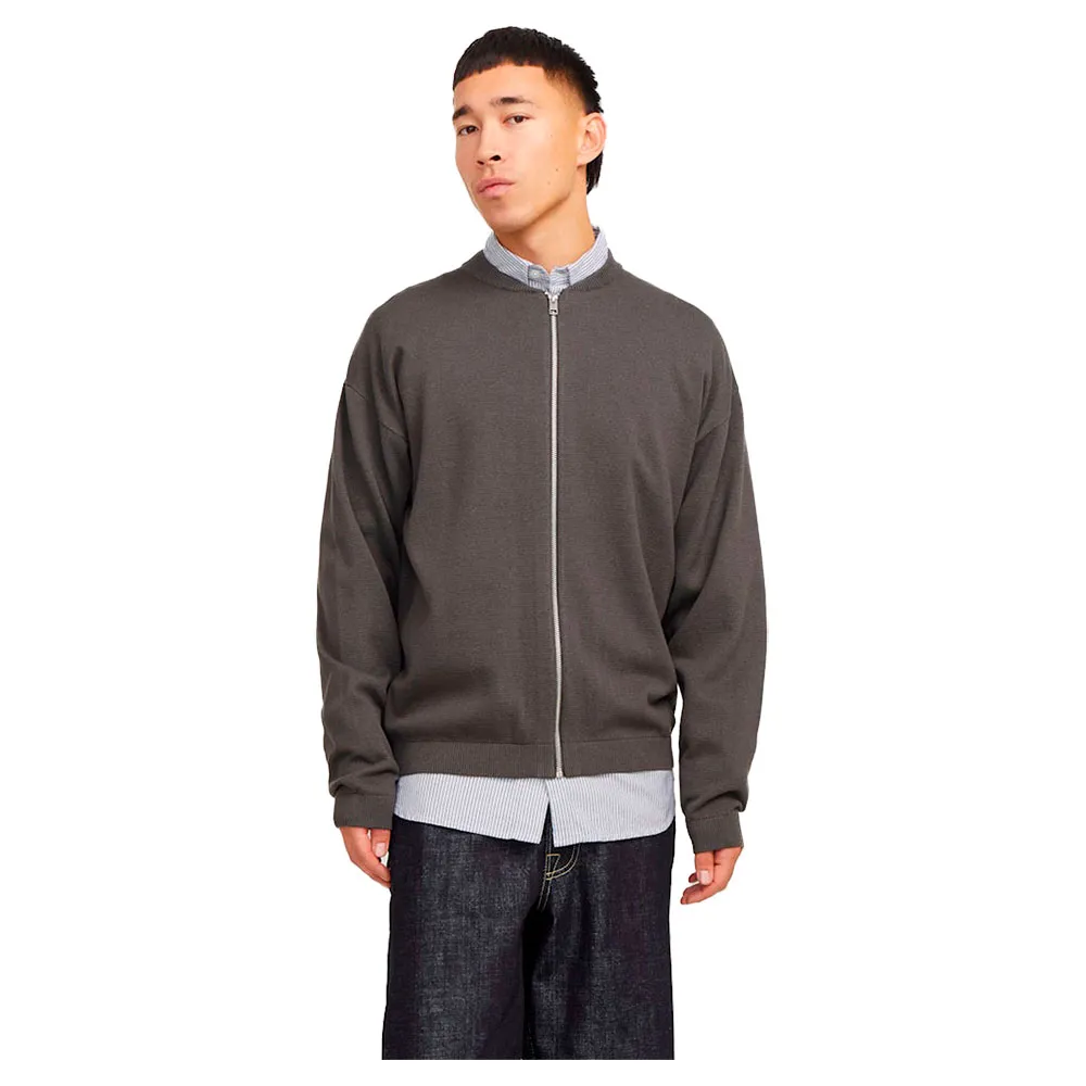 

Свитер Jack & Jones Calvin Bomber full zip, серый