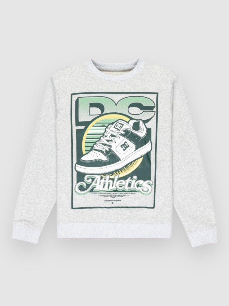 

Свитер DC Manteca Tribute Crew Kids Sweater, light heather grey