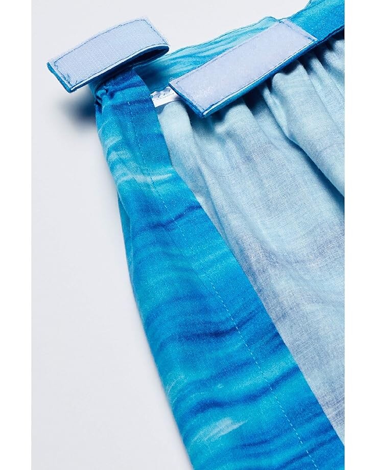 

Юбка Creative Adaptive Clothing Giuly Wheelchair Friendly Front Box Pleat Skirt, цвет Blue Water/Soft Floral Pleat Insert