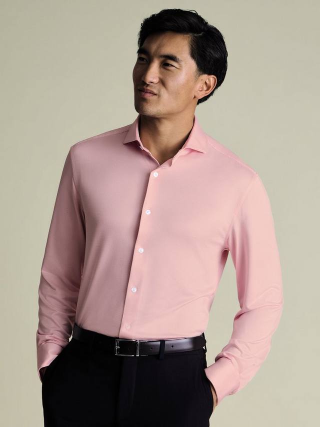 

Футболка Regular Fit Performance Charles Tyrwhitt, Light Pink