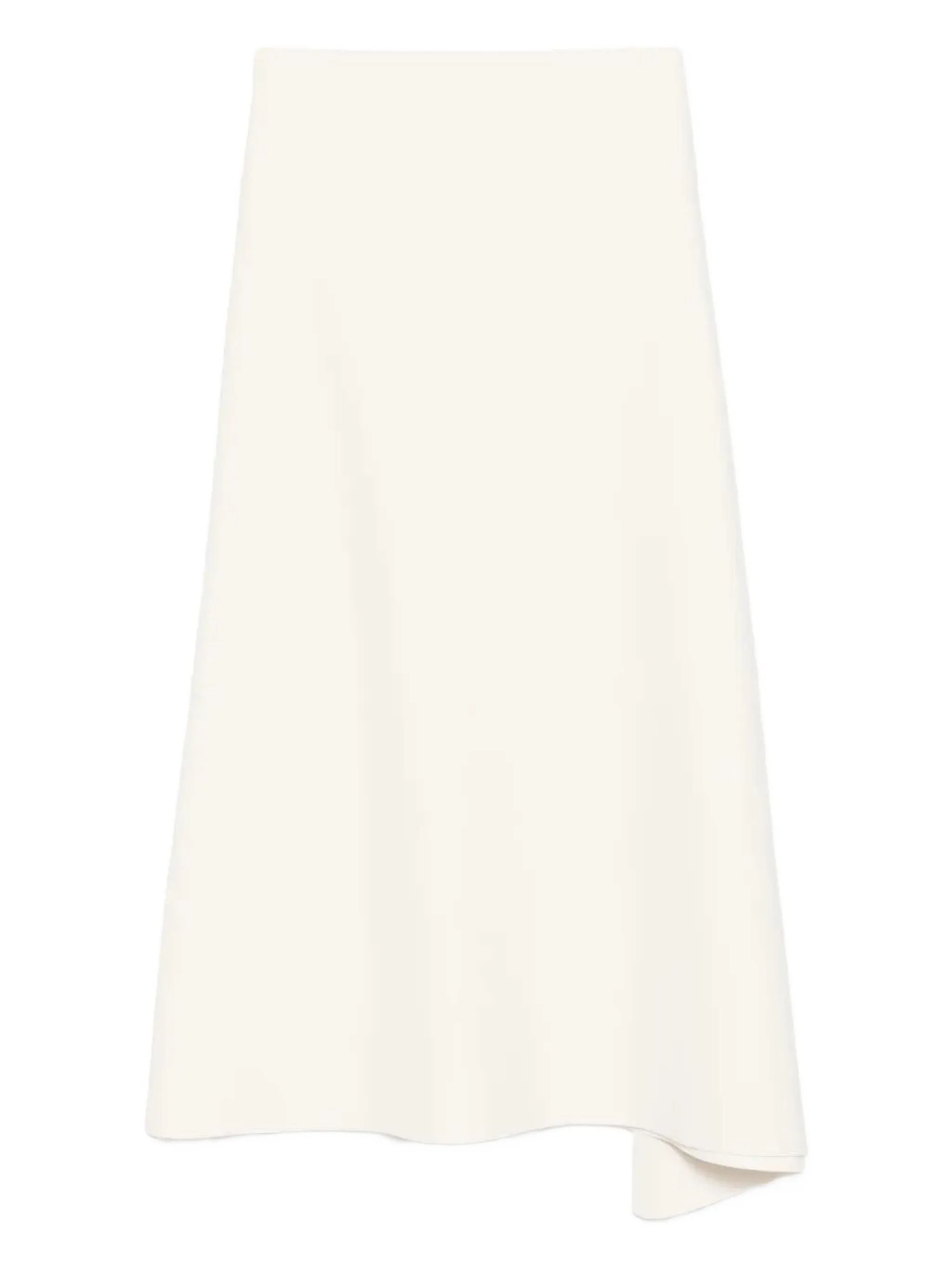 

Юбка миди асимметричного кроя Jil Sander, белый