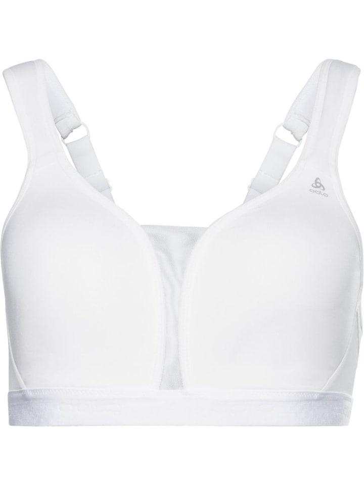 

Спортивный бюстгальтер Sports Bra Padded High Odlo, белый