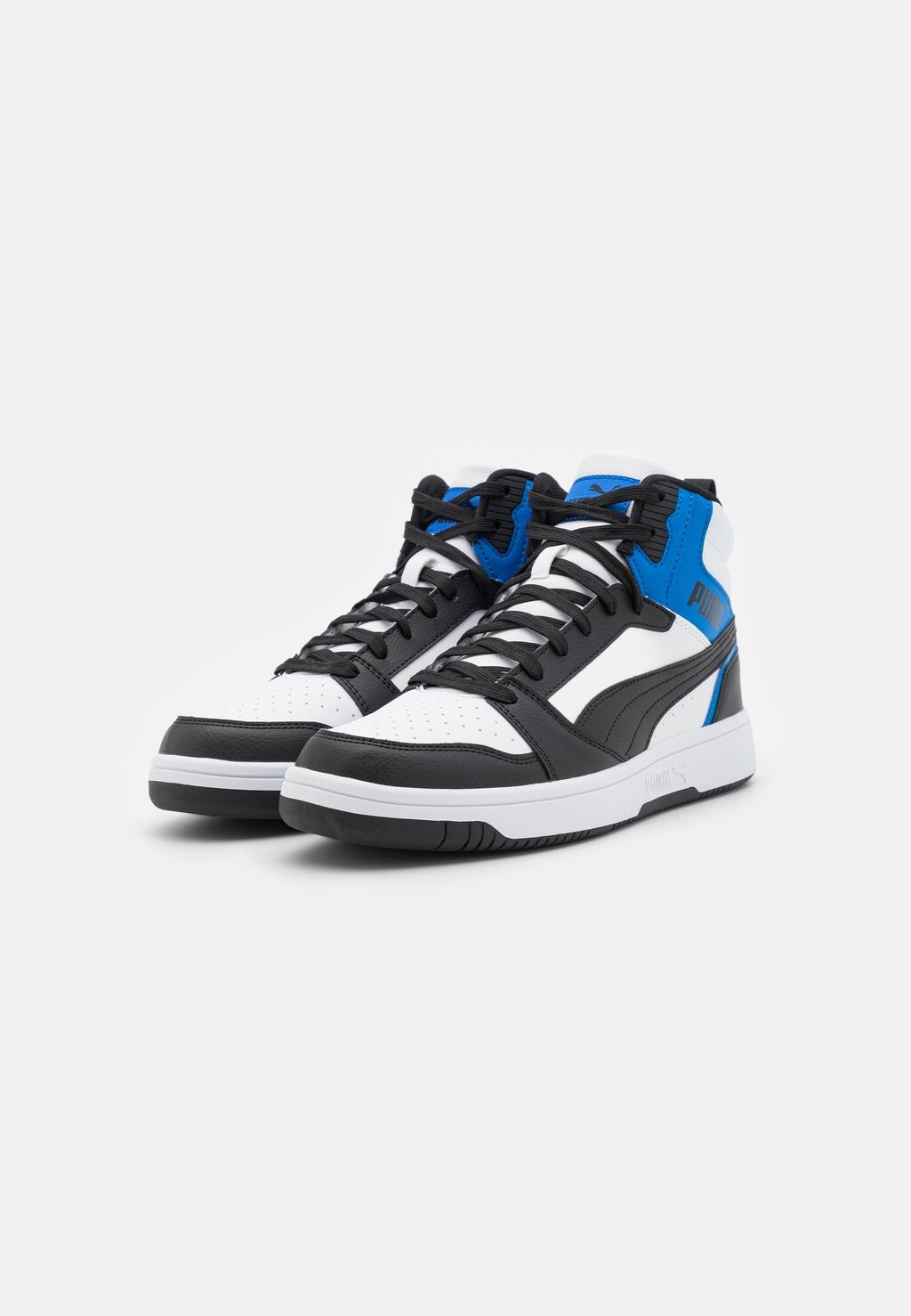 Высокие кроссовки Puma REBOUND UNISEX, цвет black/white/team royal — фото 2