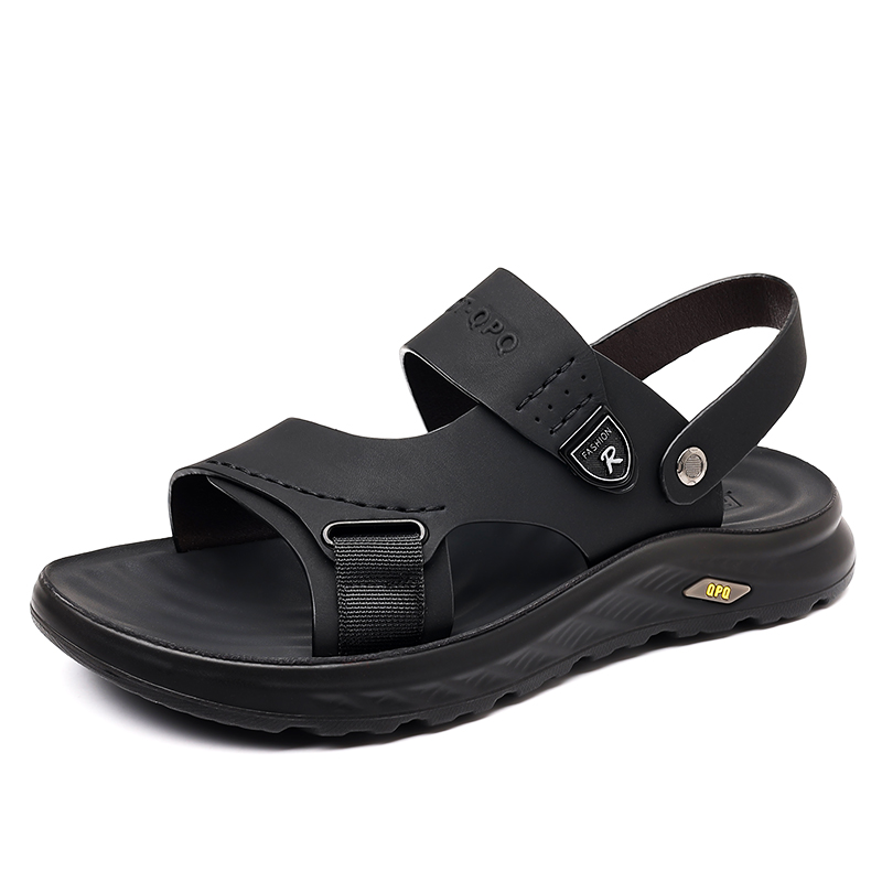 

POPULAR ROUSE PR Пляжные сандалии мужские черные, цвет Black