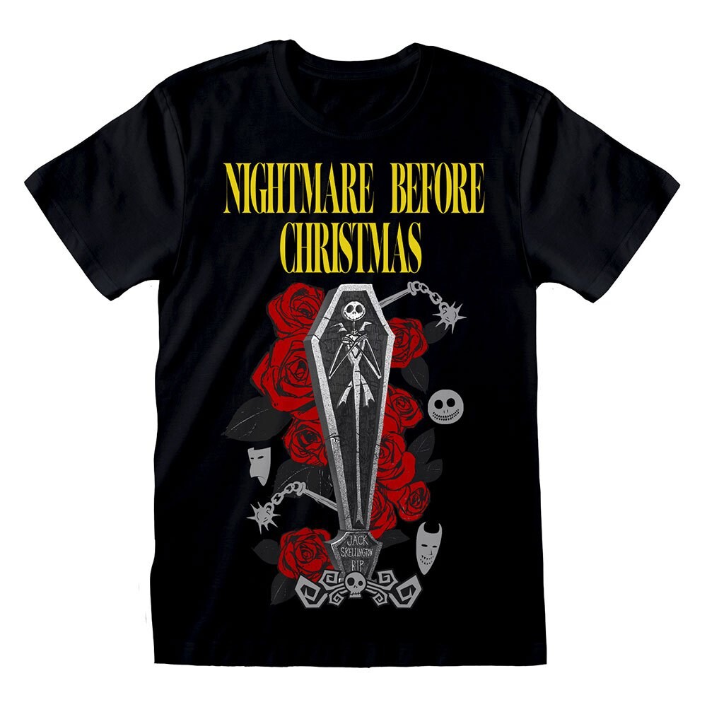 

Футболка Heroes Official Nightmare Before Christmas Jack Coffin, черный