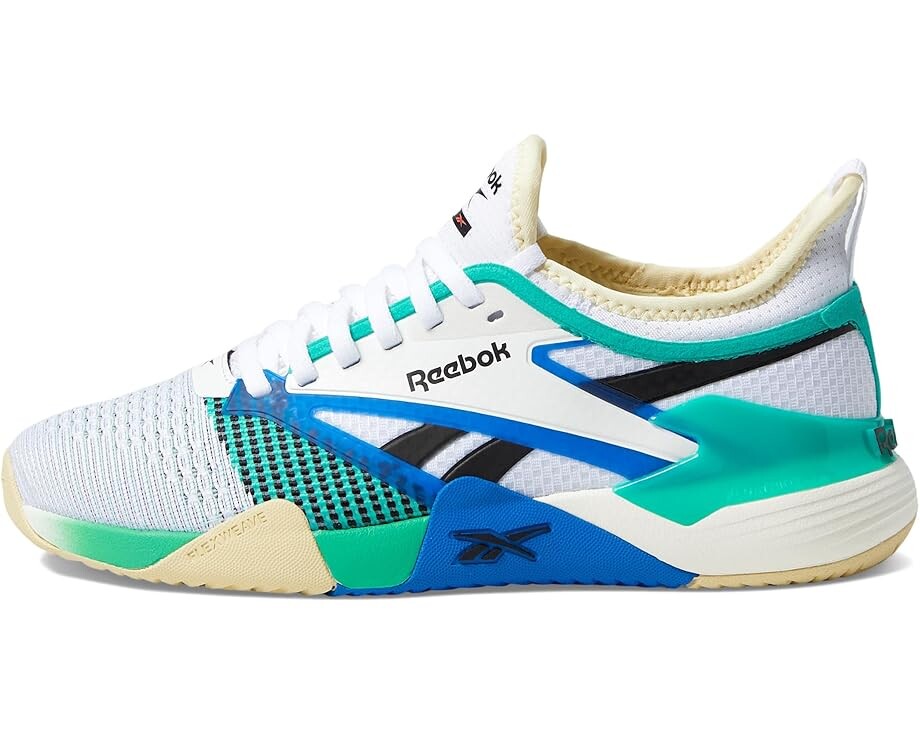 Кроссовки Reebok Nano Court, цвет White/Weathered White/Unleashed Green — фото 4
