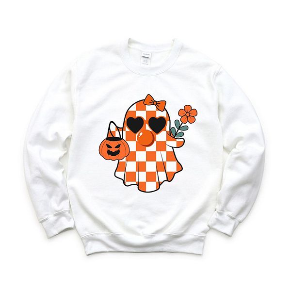 

Свитшот Checkered girl ghost Simply Sage Market, White, Белый, Свитшот Checkered girl ghost Simply Sage Market, White