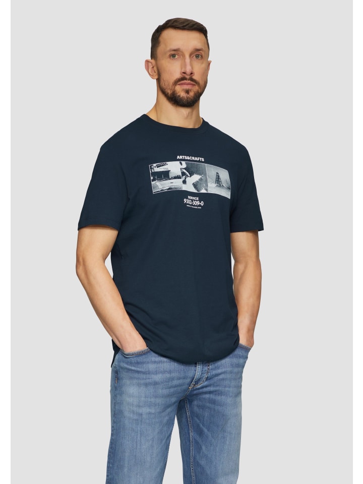 

Футболка s.Oliver T-Shirt kurzarm, синий