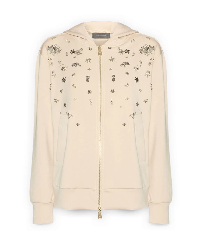 

Вышитая толстовка Elena Mirã², бежевый