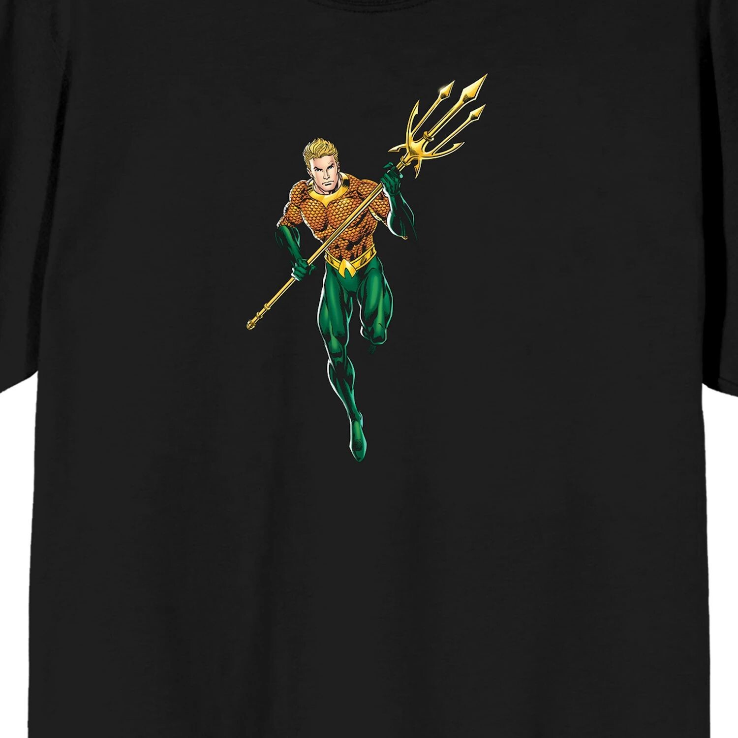

Мужская футболка Aquaman Superhero Power Pose Licensed Character