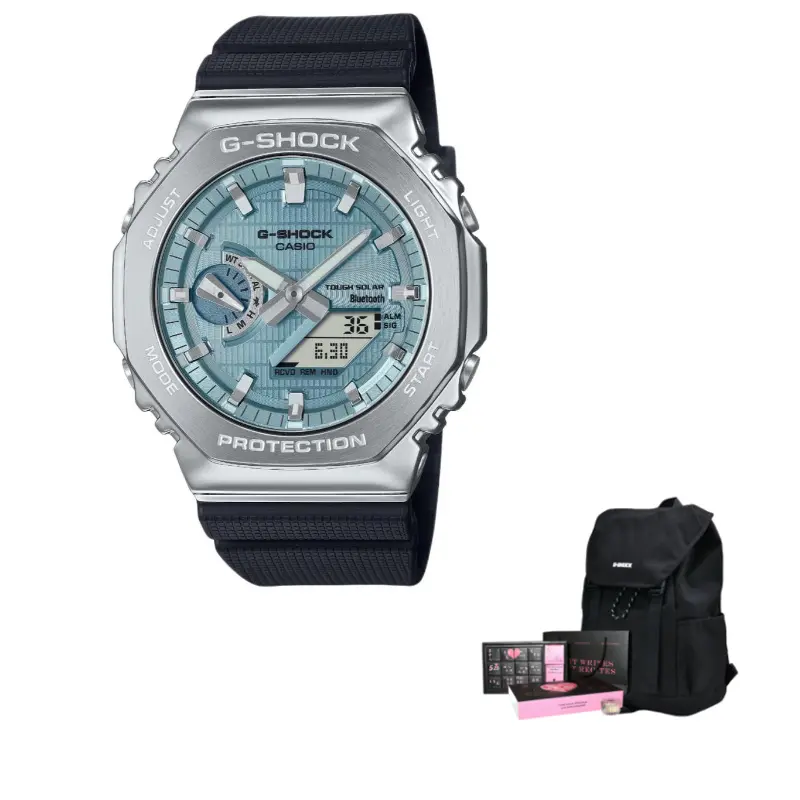 

CASIO Часы G Shock GBM 2100 1AER 43mm, Blue Dial GBM-2100A-1A2PR