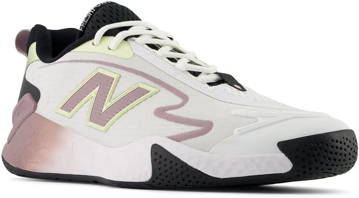 Мужские теннисные кроссовки New Balance Fresh Foam X Ct-Rally, белый/черный — фото 4