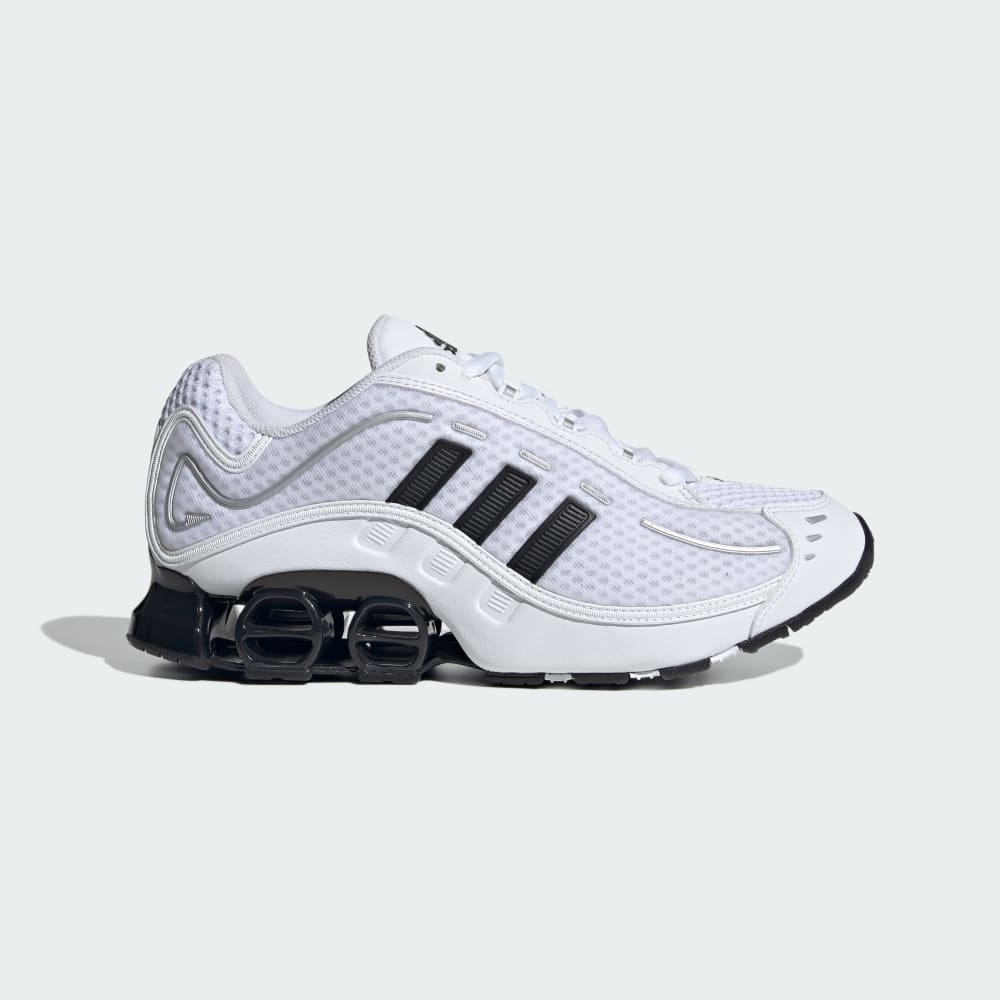 

Кроссовки Adidas Megaride O1 Shoes, цвет Cloud White/Core Black/Silver Metallic