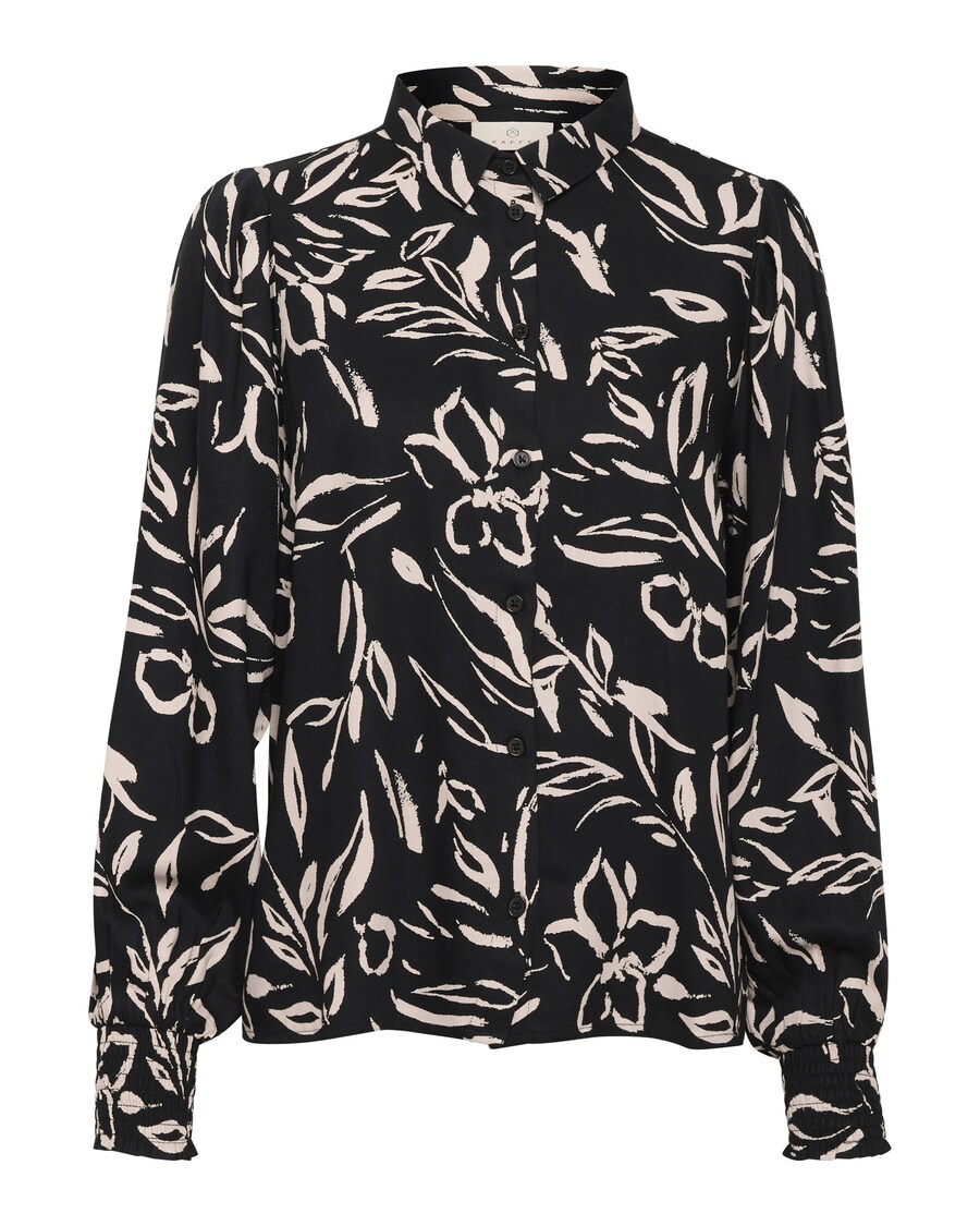 

Рубашка Kaffe Blouse Forrest, черный