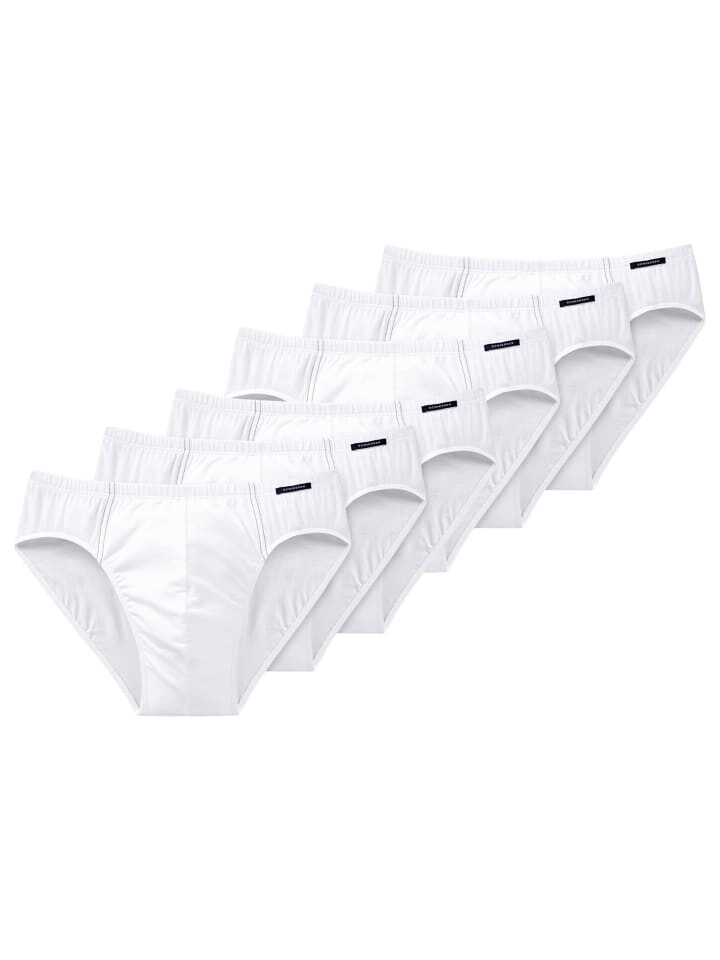 

Трусы Schiesser Slip 6er Pack, белый