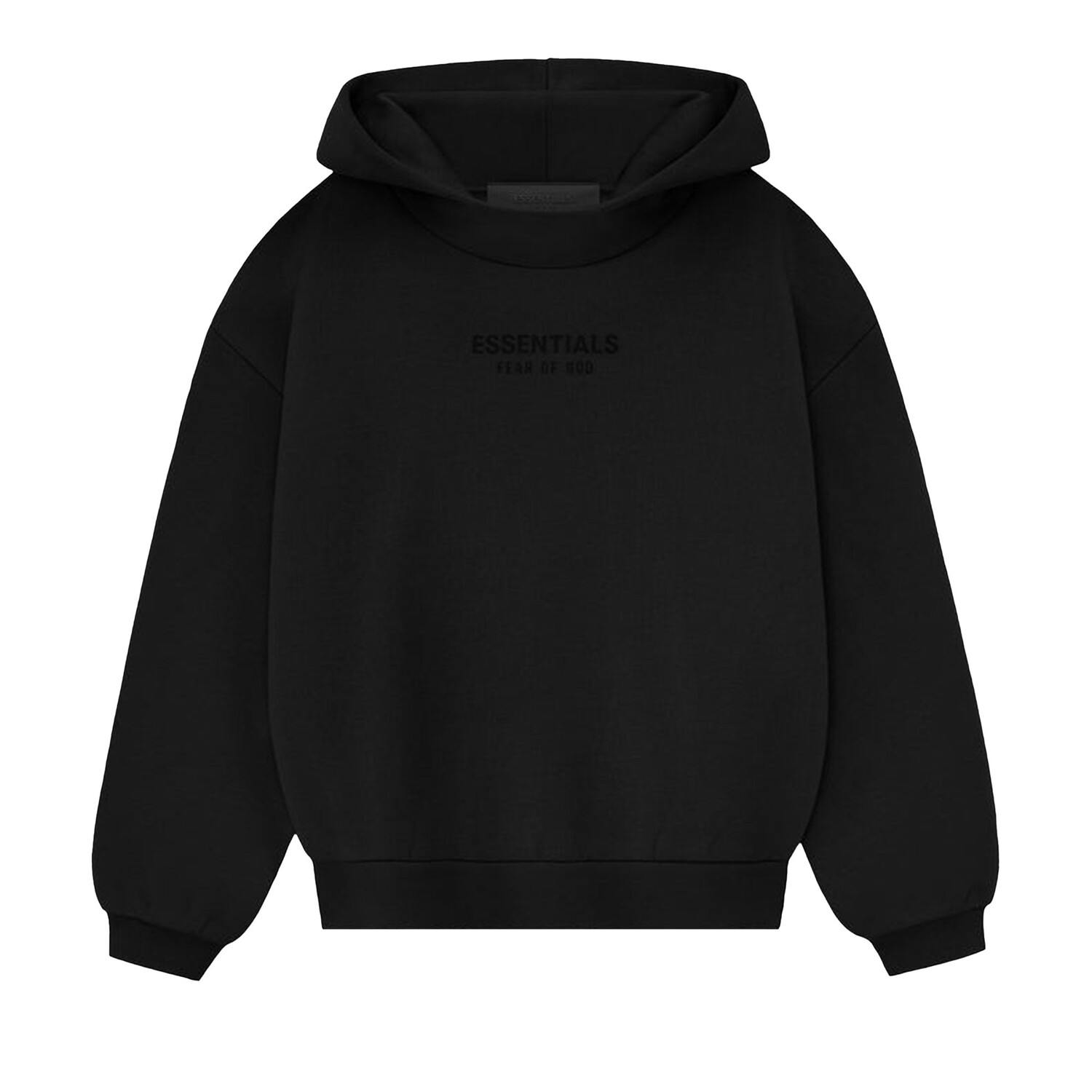 

Толстовка для детей Fear of God Essentials Черный как смоль