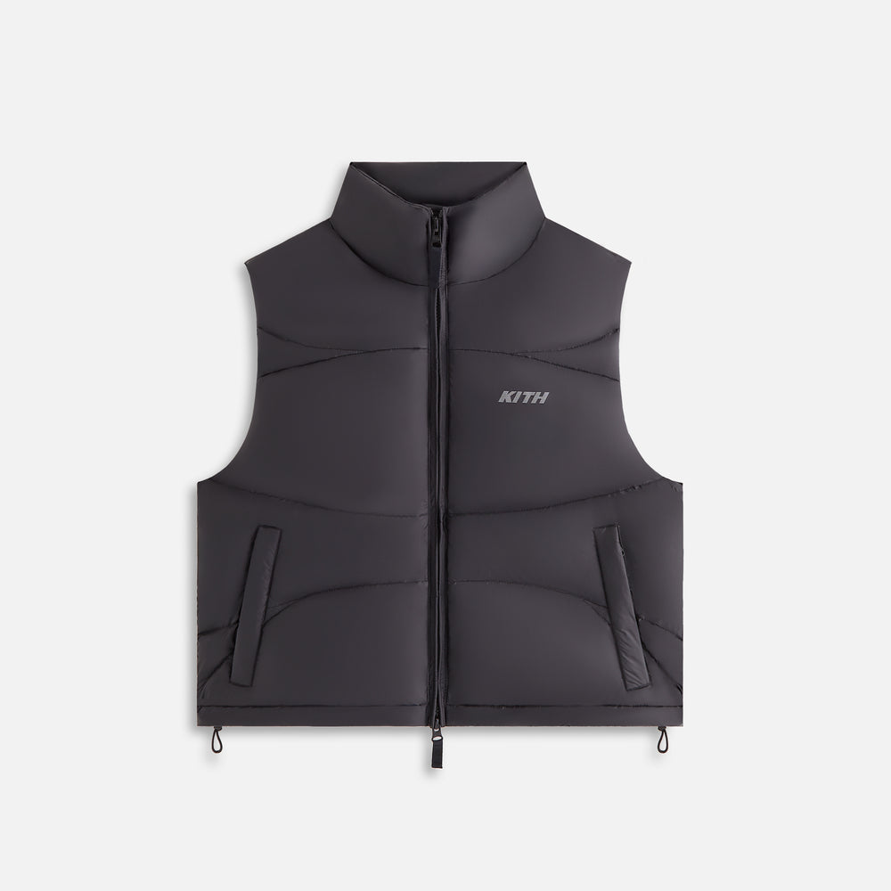 

Жилет Kith Women Corey Puffer Vest, черный