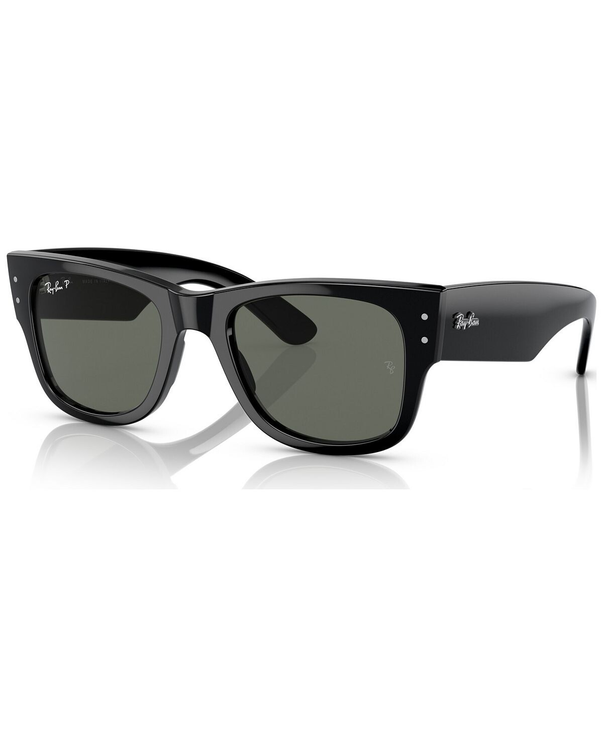 

Поляризованные солнцезащитные очки унисекс Mega Wayfarer 51 Ray-Ban, черный