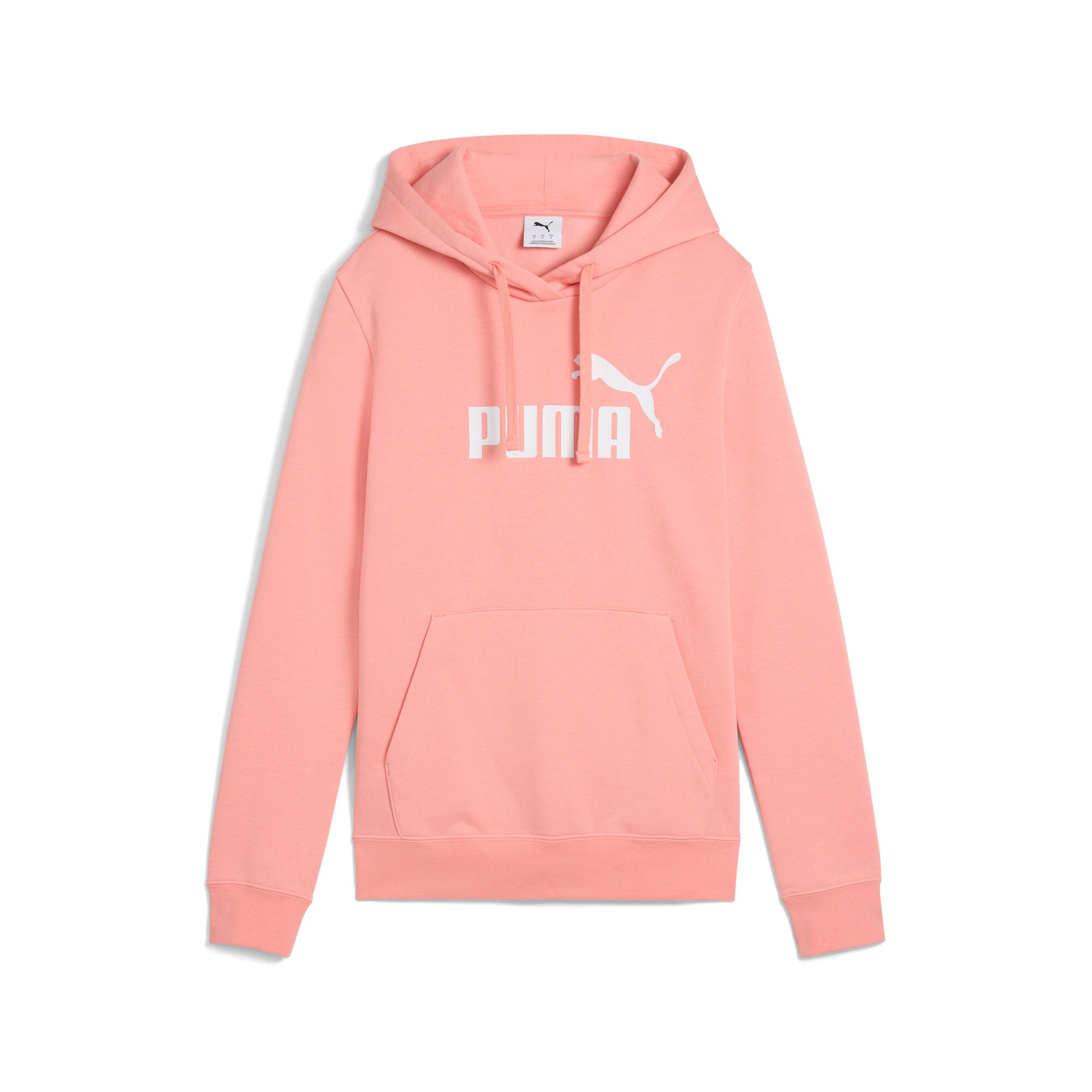 

Женская толстовка с капюшоном PUMA Essentials № 1 с логотипом, цвет pink fruit