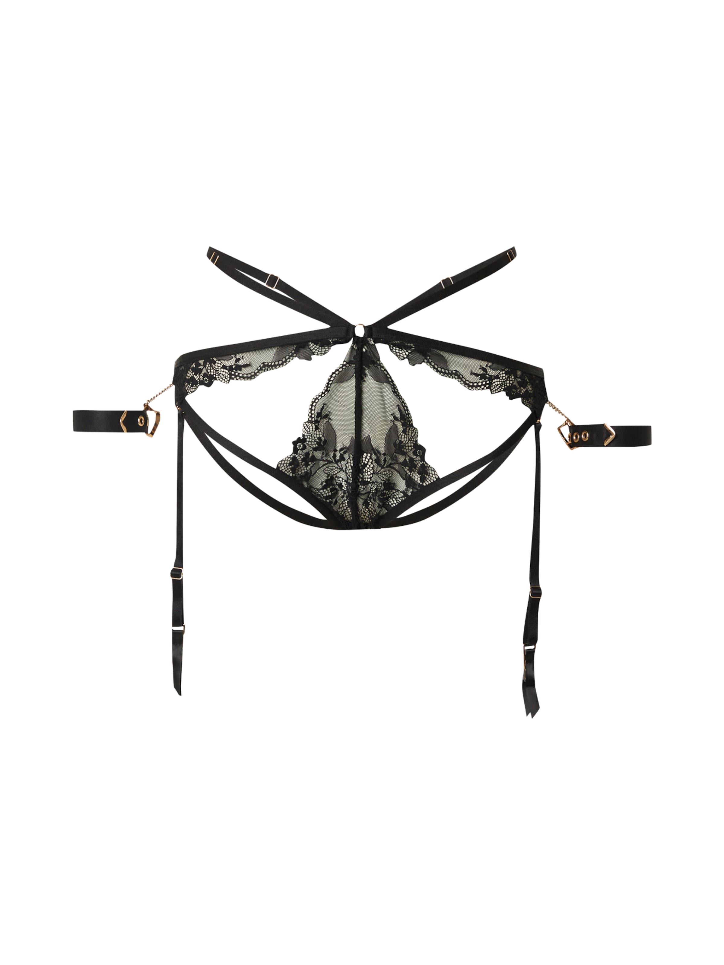 

Hunkemöller Нижнее белье 'Nadia' без ластовицы в черном цвете