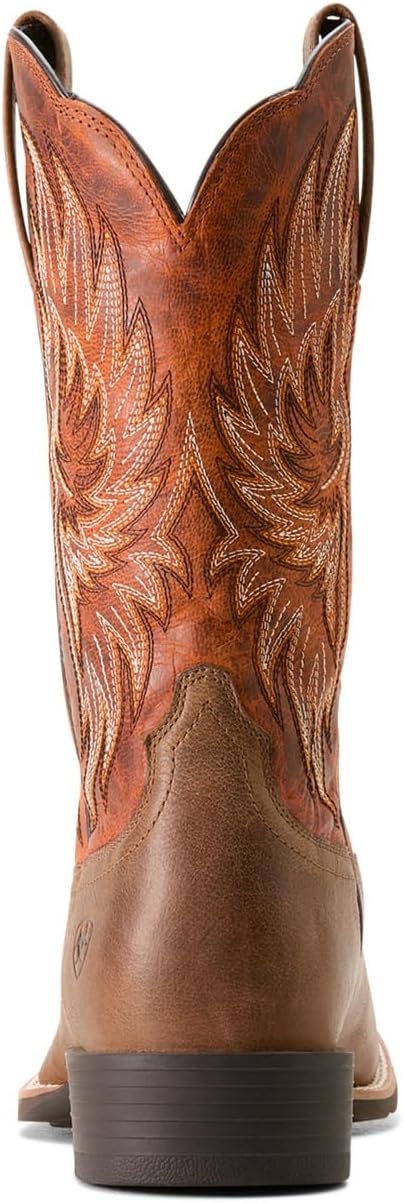 Мужские ковбойские сапоги ARIAT Sport Rider, оранжевый — фото 4