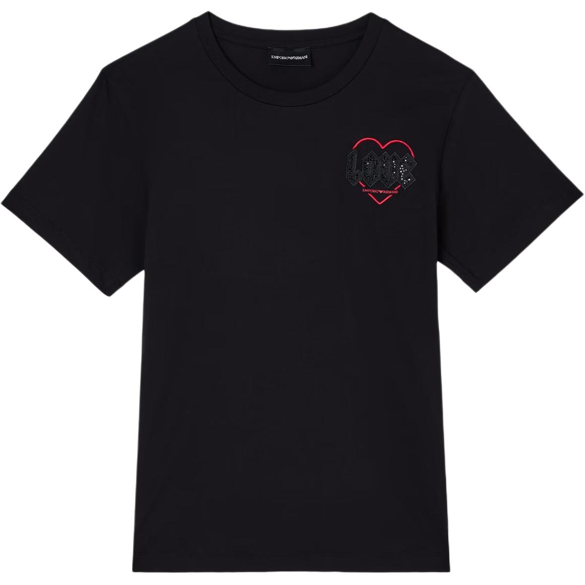 

Футболка Asv Valentine's Day Capsule Collection EMPORIO ARMANI, черный