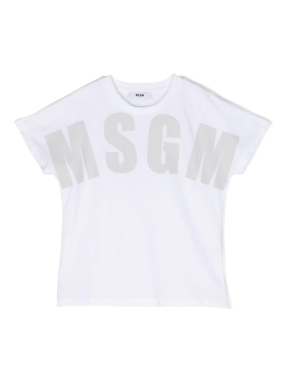 

MSGM Kids футболка с логотипом, белый