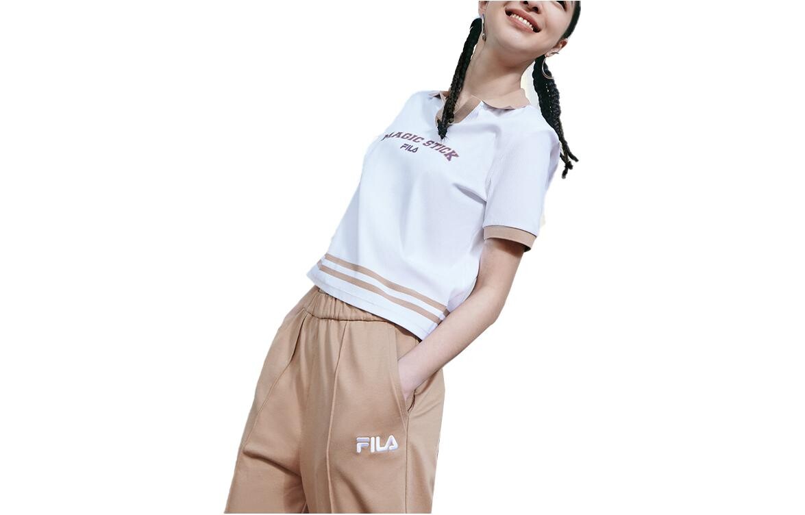 

Рубашка поло женская белая Fila