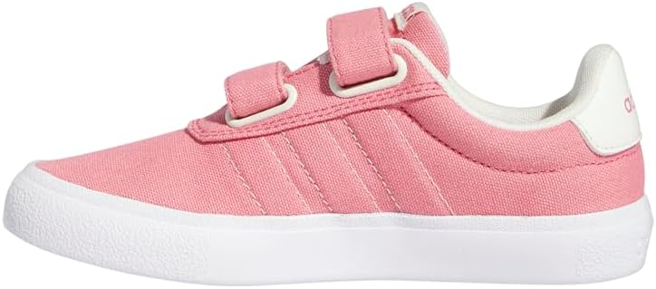 Кроссовки Adidas Vulcraid3r для детей и унисекс, розовый/белый — фото 4